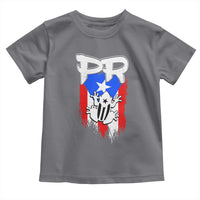 Puerto Rico Flag Hispanic Heritage Month Boricua Coqui Frog Toddler T Shirt - Wonder Print Shop