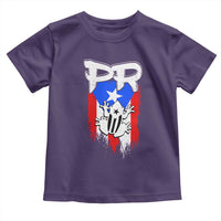 Puerto Rico Flag Hispanic Heritage Month Boricua Coqui Frog Toddler T Shirt - Wonder Print Shop