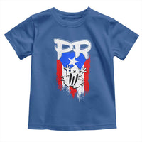Puerto Rico Flag Hispanic Heritage Month Boricua Coqui Frog Toddler T Shirt - Wonder Print Shop