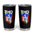 Puerto Rico Flag Hispanic Heritage Month Boricua Coqui Frog Tumbler Cup - Wonder Print Shop
