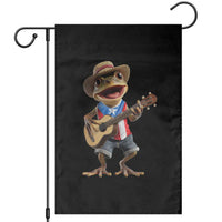 Puerto Rico Coqui Frog Puerto Rican Flag Taino Boricua Guitar Garden Flag - Wonder Print Shop