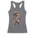 Puerto Rico Coqui Frog Puerto Rican Flag Taino Boricua Guitar Racerback Tank Top - Wonder Print Shop