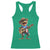 Puerto Rico Coqui Frog Puerto Rican Flag Taino Boricua Guitar Racerback Tank Top - Wonder Print Shop