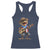 Puerto Rico Coqui Frog Puerto Rican Flag Taino Boricua Guitar Racerback Tank Top - Wonder Print Shop