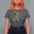 Puerto Rico Coqui Frog Puerto Rican Flag Taino Boricua Guitar T Shirt For Women - Wonder Print Shop