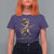 Puerto Rico Coqui Frog Puerto Rican Flag Taino Boricua Guitar T Shirt For Women - Wonder Print Shop