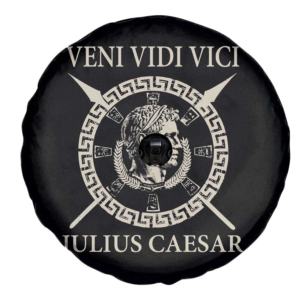 Julius Caesar Spare Tire Cover Veni Vidi Vici Roman History - Wonder Print Shop