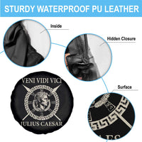 Julius Caesar Spare Tire Cover Veni Vidi Vici Roman History - Wonder Print Shop