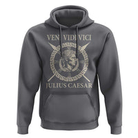 Julius Caesar Hoodie Veni Vidi Vici Roman History - Wonder Print Shop