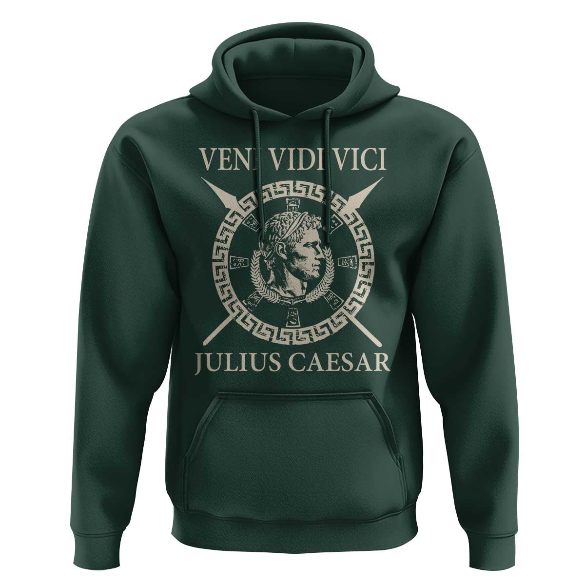 Julius Caesar Hoodie Veni Vidi Vici Roman History - Wonder Print Shop