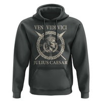 Julius Caesar Hoodie Veni Vidi Vici Roman History - Wonder Print Shop