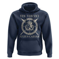 Julius Caesar Hoodie Veni Vidi Vici Roman History - Wonder Print Shop