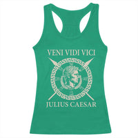 Julius Caesar Racerback Tank Top Veni Vidi Vici Roman History - Wonder Print Shop