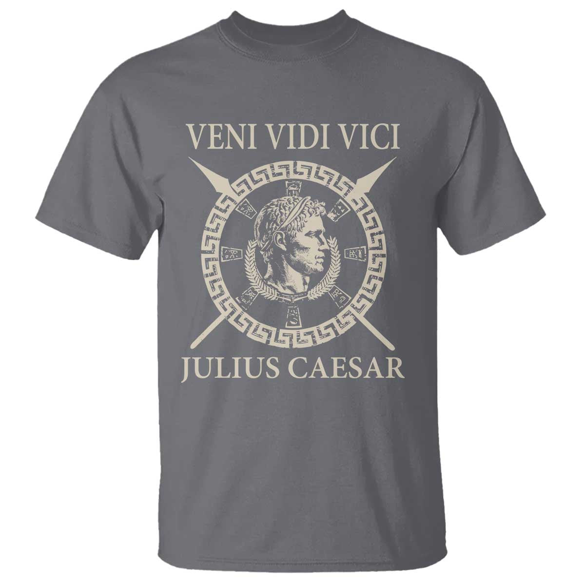 Julius Caesar T Shirt Veni Vidi Vici Roman History - Wonder Print Shop
