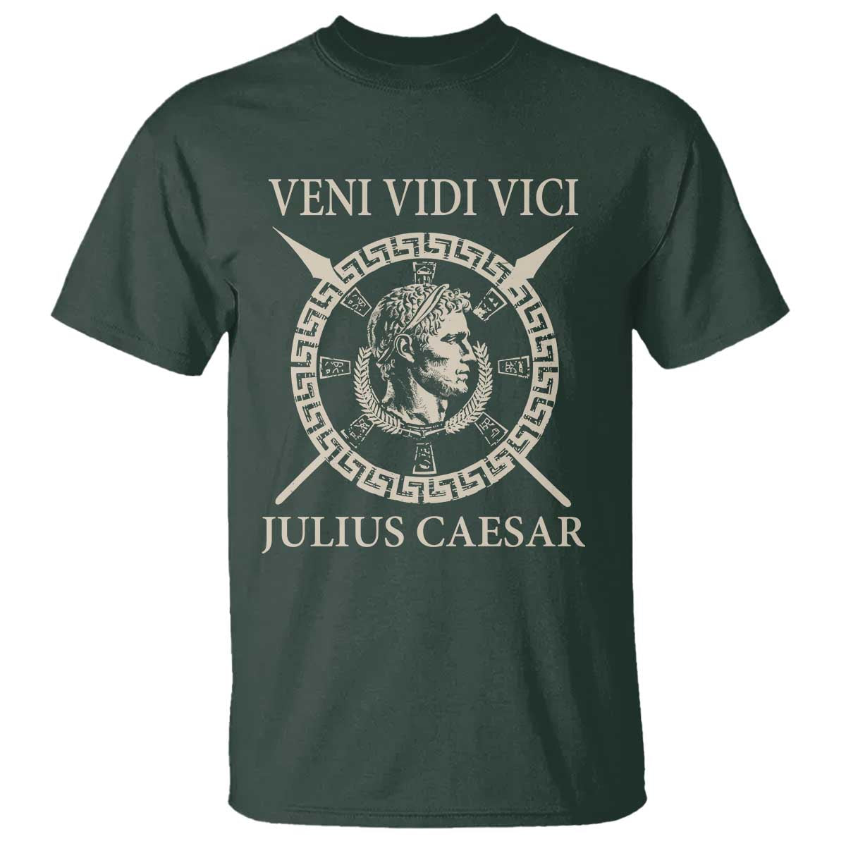 Julius Caesar T Shirt Veni Vidi Vici Roman History - Wonder Print Shop