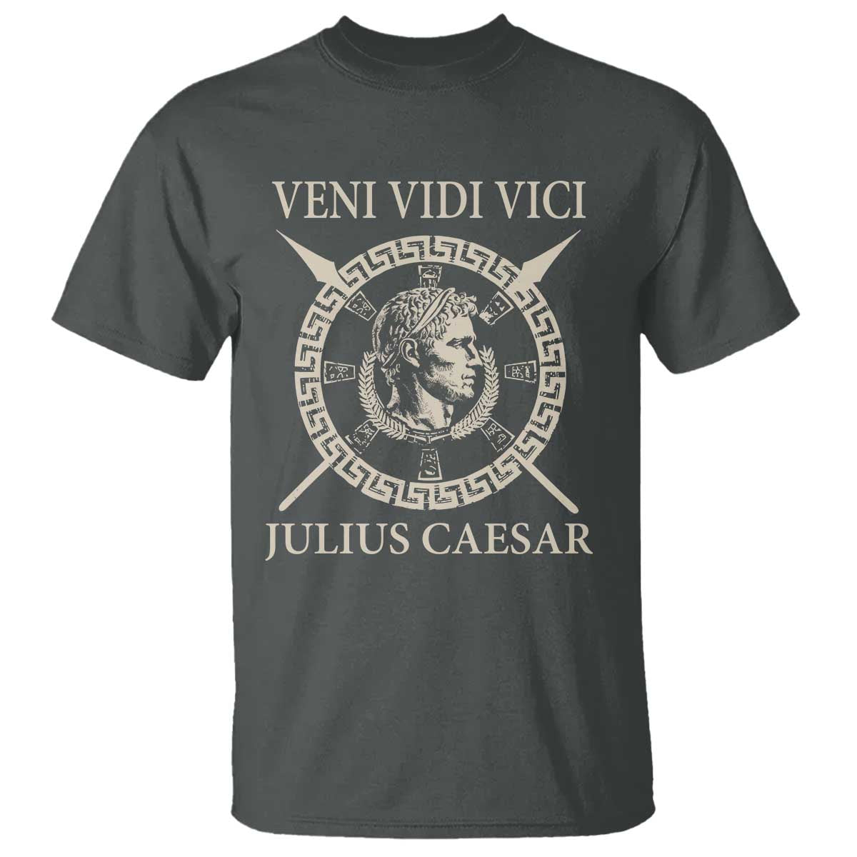 Julius Caesar T Shirt Veni Vidi Vici Roman History - Wonder Print Shop