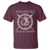 Julius Caesar T Shirt Veni Vidi Vici Roman History - Wonder Print Shop