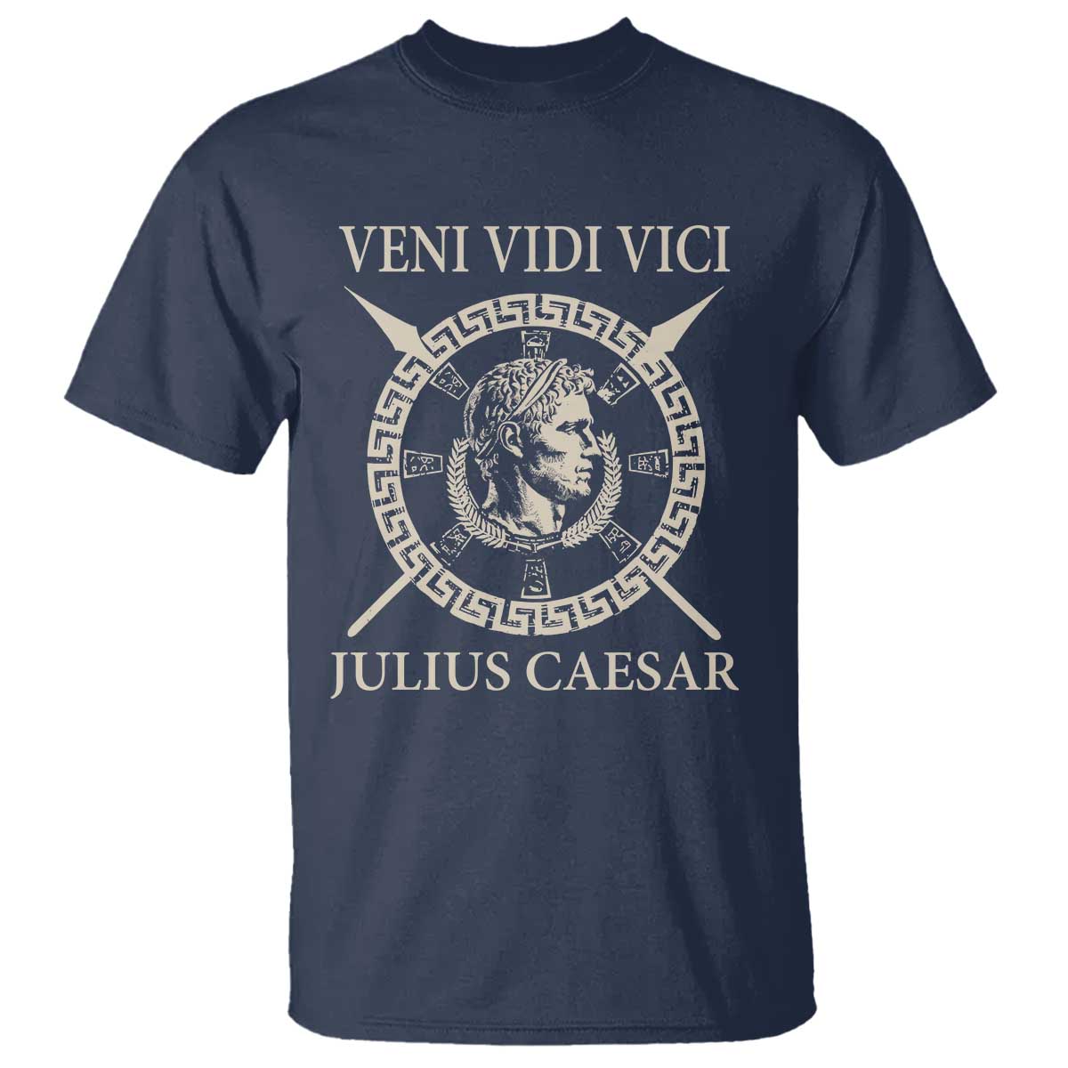 Julius Caesar T Shirt Veni Vidi Vici Roman History - Wonder Print Shop
