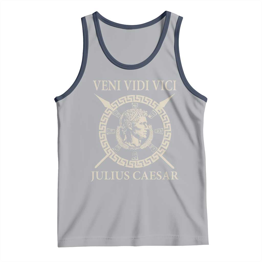 Julius Caesar Tank Top Veni Vidi Vici Roman History - Wonder Print Shop