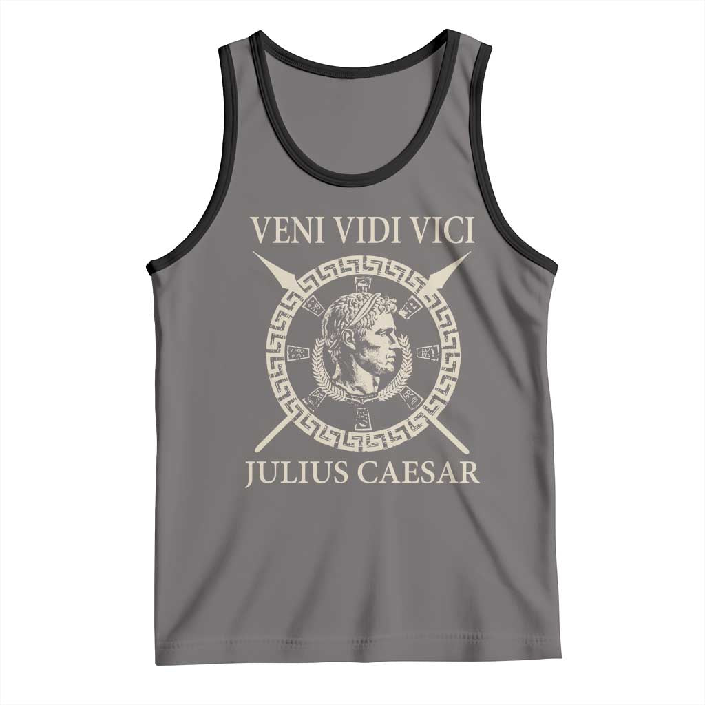 Julius Caesar Tank Top Veni Vidi Vici Roman History - Wonder Print Shop