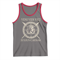Julius Caesar Tank Top Veni Vidi Vici Roman History - Wonder Print Shop