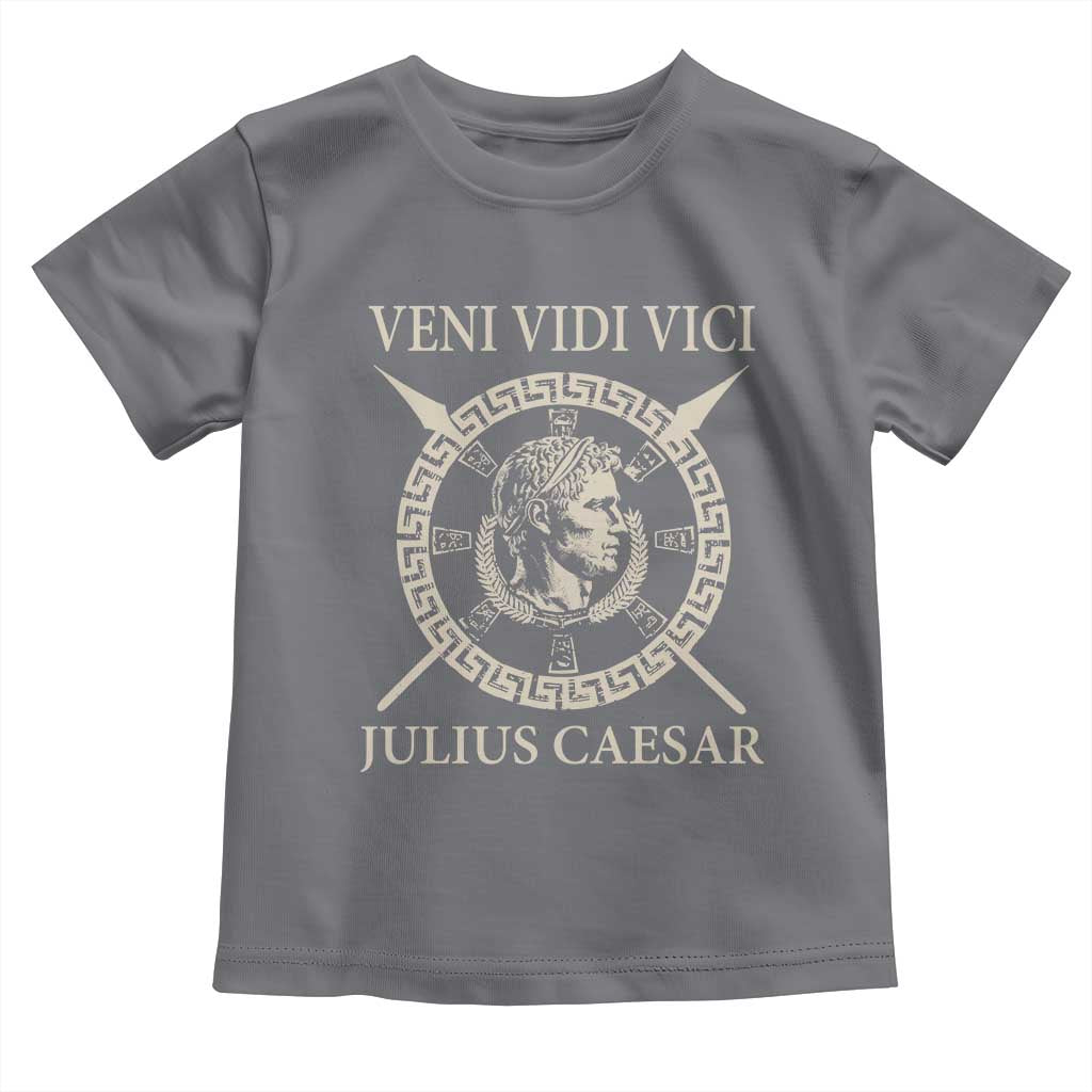Julius Caesar Toddler T Shirt Veni Vidi Vici Roman History - Wonder Print Shop