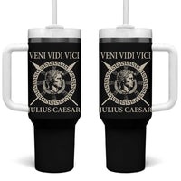 Julius Caesar Tumbler With Handle Veni Vidi Vici Roman History - Wonder Print Shop