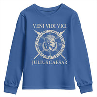 Julius Caesar Youth Sweatshirt Veni Vidi Vici Roman History - Wonder Print Shop