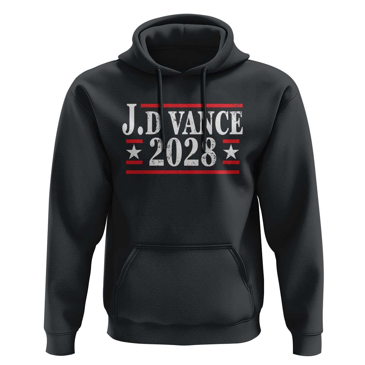 J.D Vance 2028 Hoodie Vintage Striped Star