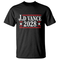 J.D Vance 2028 T Shirt Vintage Striped Star - Wonder Print Shop