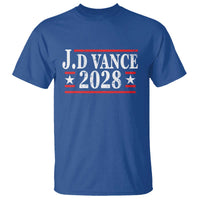 J.D Vance 2028 T Shirt Vintage Striped Star - Wonder Print Shop