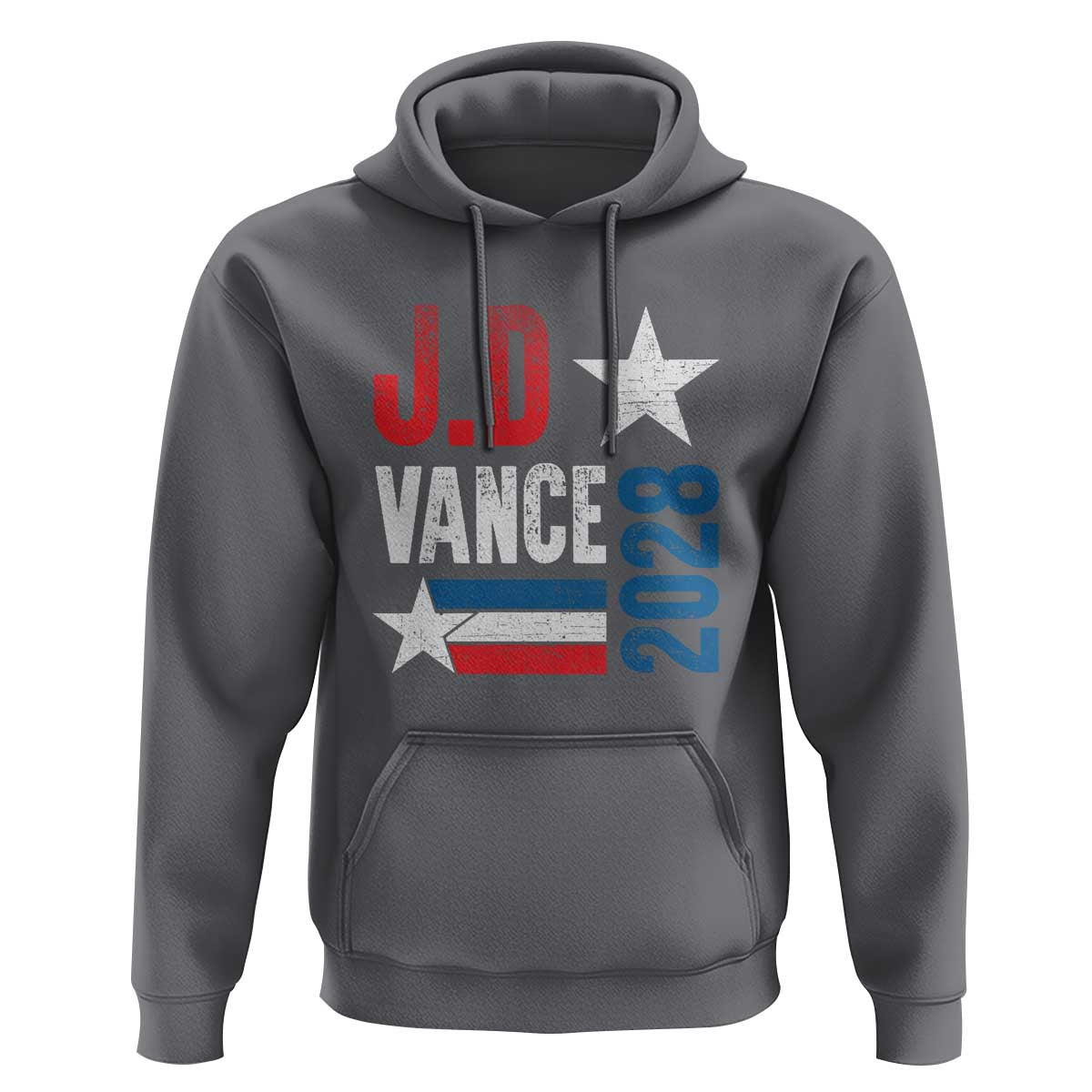 J.D Vance 2028 Hoodie Vintage US Presidential Election Star