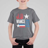 J.D Vance 2028 T Shirt For Kid Vintage US Presidential Election Star - Wonder Print Shop