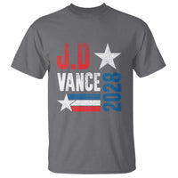 J.D Vance 2028 T Shirt Vintage US Presidential Election Star - Wonder Print Shop