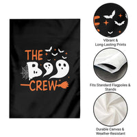 Halloween Garden Flag The Boo Crew Trick Or Treat Ghost Squad - Wonder Print Shop