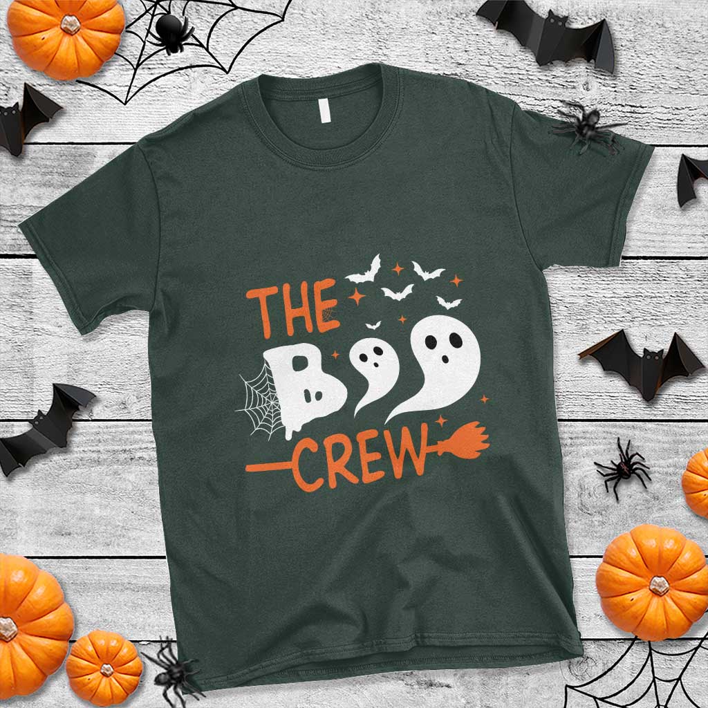 Halloween T Shirt The Boo Crew Trick Or Treat Ghost Squad - Wonder Print Shop