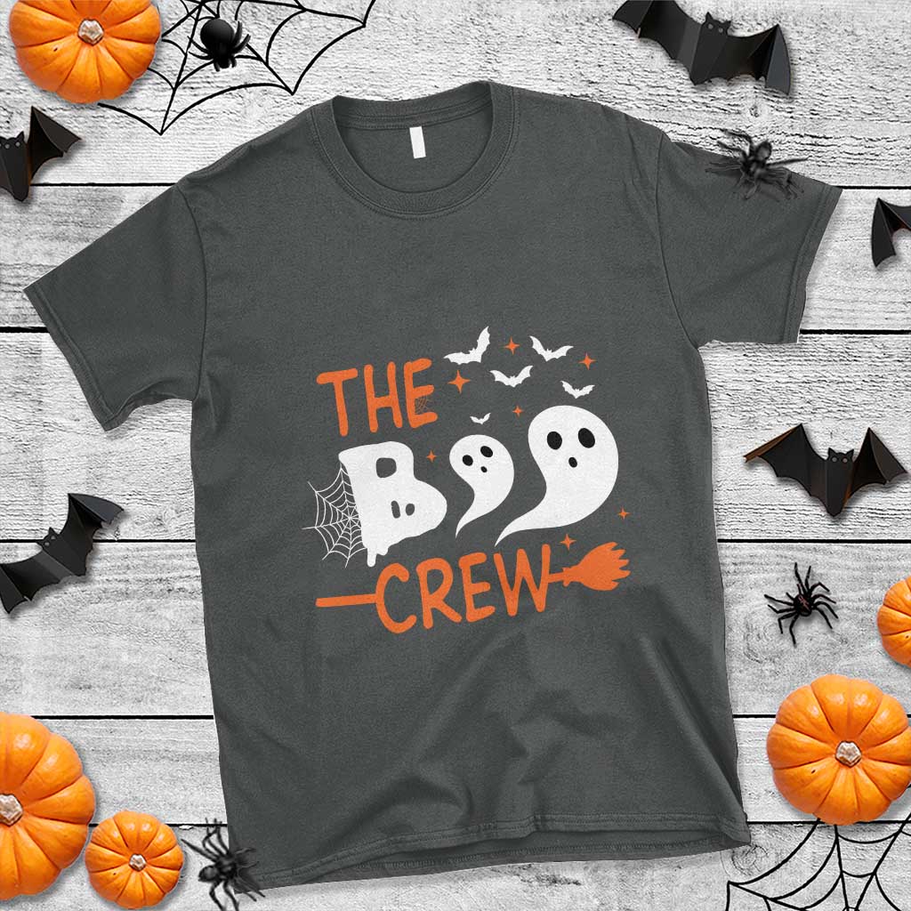 Halloween T Shirt The Boo Crew Trick Or Treat Ghost Squad - Wonder Print Shop