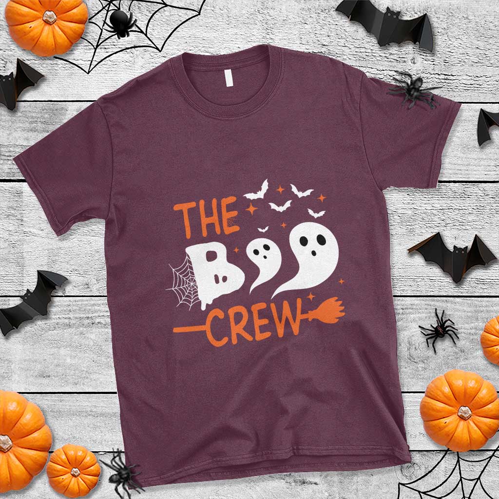 Halloween T Shirt The Boo Crew Trick Or Treat Ghost Squad - Wonder Print Shop