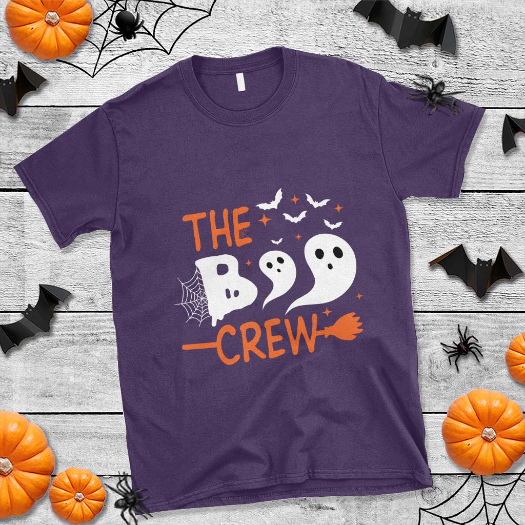 Halloween T Shirt The Boo Crew Trick Or Treat Ghost Squad - Wonder Print Shop