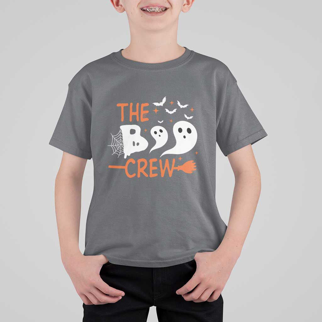 Halloween T Shirt For Kid The Boo Crew Trick Or Treat Ghost Squad - Wonder Print Shop