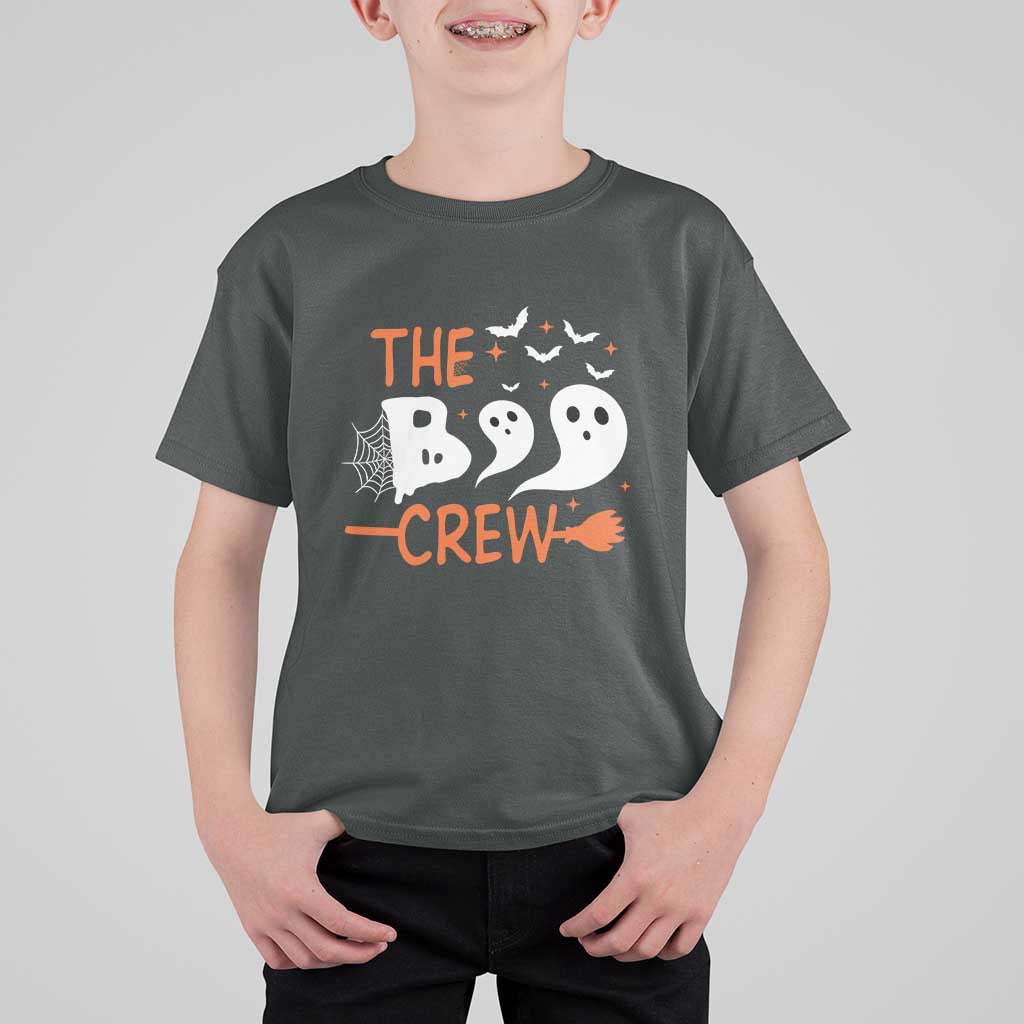 Halloween T Shirt For Kid The Boo Crew Trick Or Treat Ghost Squad - Wonder Print Shop