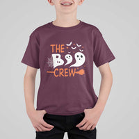Halloween T Shirt For Kid The Boo Crew Trick Or Treat Ghost Squad - Wonder Print Shop