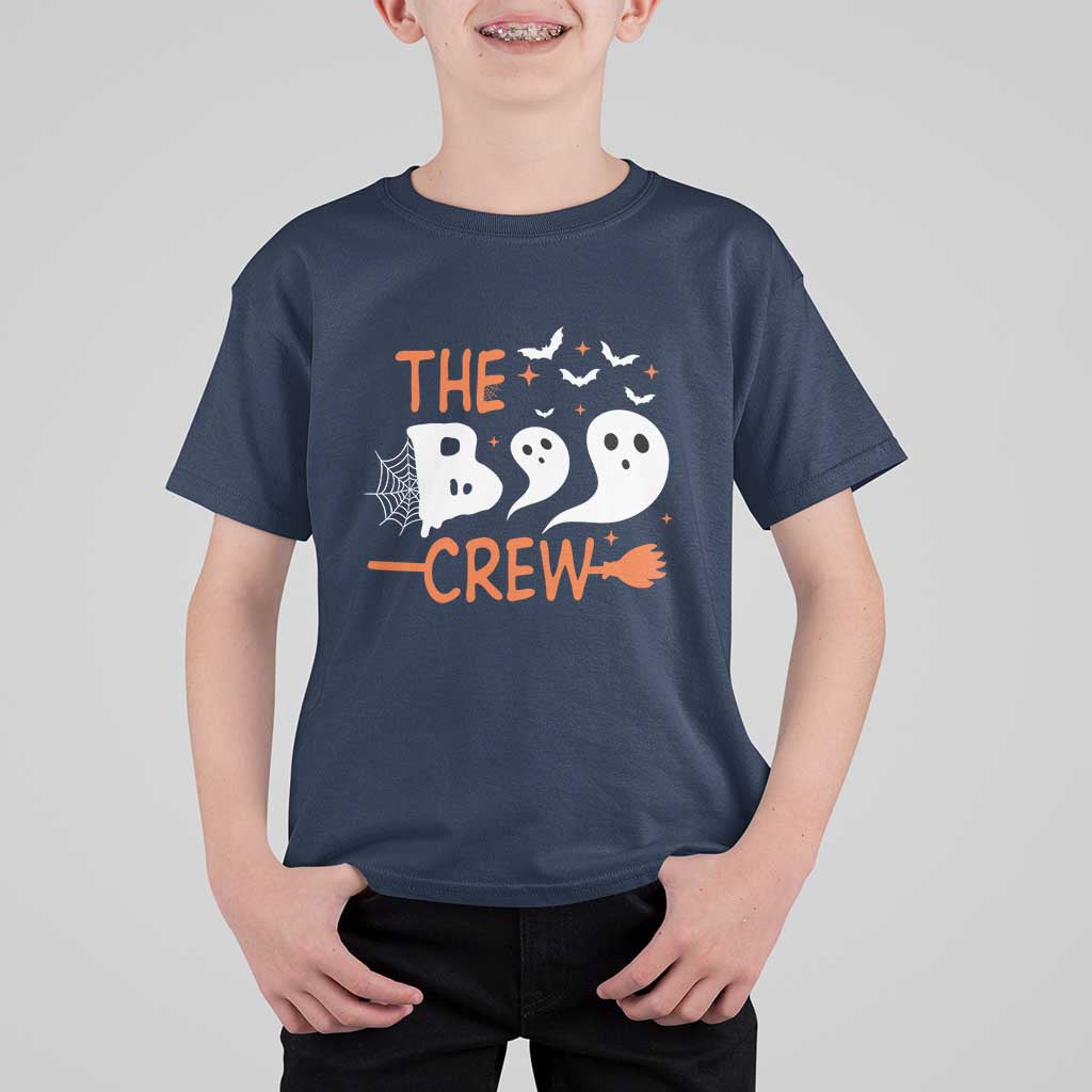 Halloween T Shirt For Kid The Boo Crew Trick Or Treat Ghost Squad - Wonder Print Shop