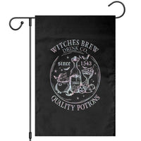 Halloween Witch Drinks Garden Flag Witches Brew Drink Co Quality Potions Since 1543 - Wonder Print Shop