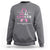 Male Breast Cancer Sweatshirt He Can Heal Cancer Christian Pink Ribbon - Wonder Print Shop