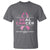 Male Breast Cancer T Shirt He Can Heal Cancer Christian Pink Ribbon - Wonder Print Shop