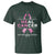Male Breast Cancer T Shirt He Can Heal Cancer Christian Pink Ribbon - Wonder Print Shop