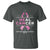 Male Breast Cancer T Shirt He Can Heal Cancer Christian Pink Ribbon - Wonder Print Shop