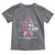Male Breast Cancer Toddler T Shirt He Can Heal Cancer Christian Pink Ribbon - Wonder Print Shop