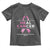 Male Breast Cancer Toddler T Shirt He Can Heal Cancer Christian Pink Ribbon - Wonder Print Shop